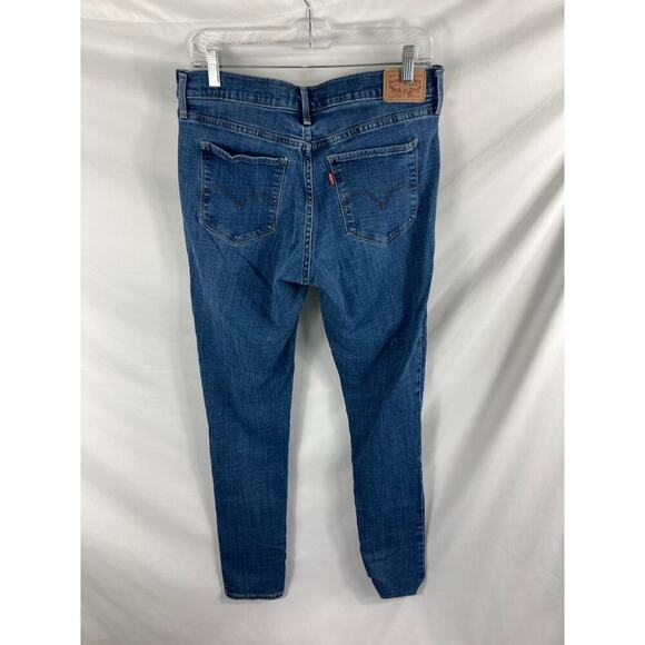 Levis 311 Shaping Skinny Jean Blue Womans Medium Wash Size 31 L32 - Picture 3 of 3